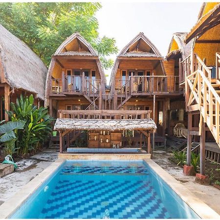 Deep House Bungalows Quần đảo Gili Ngoại thất bức ảnh