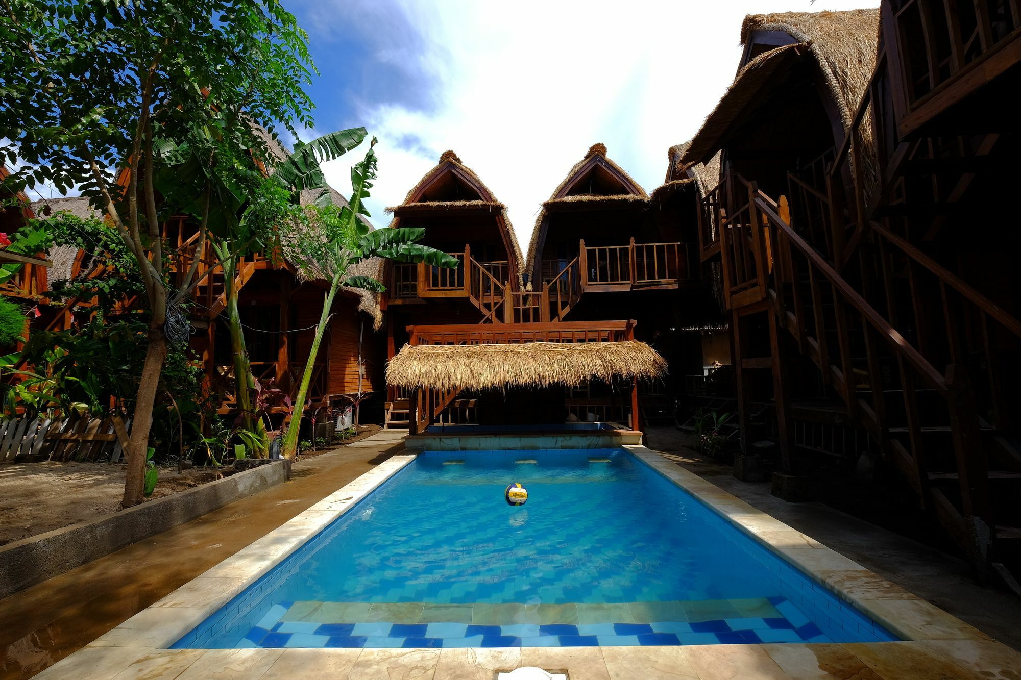 Deep House Bungalows Quần đảo Gili Ngoại thất bức ảnh