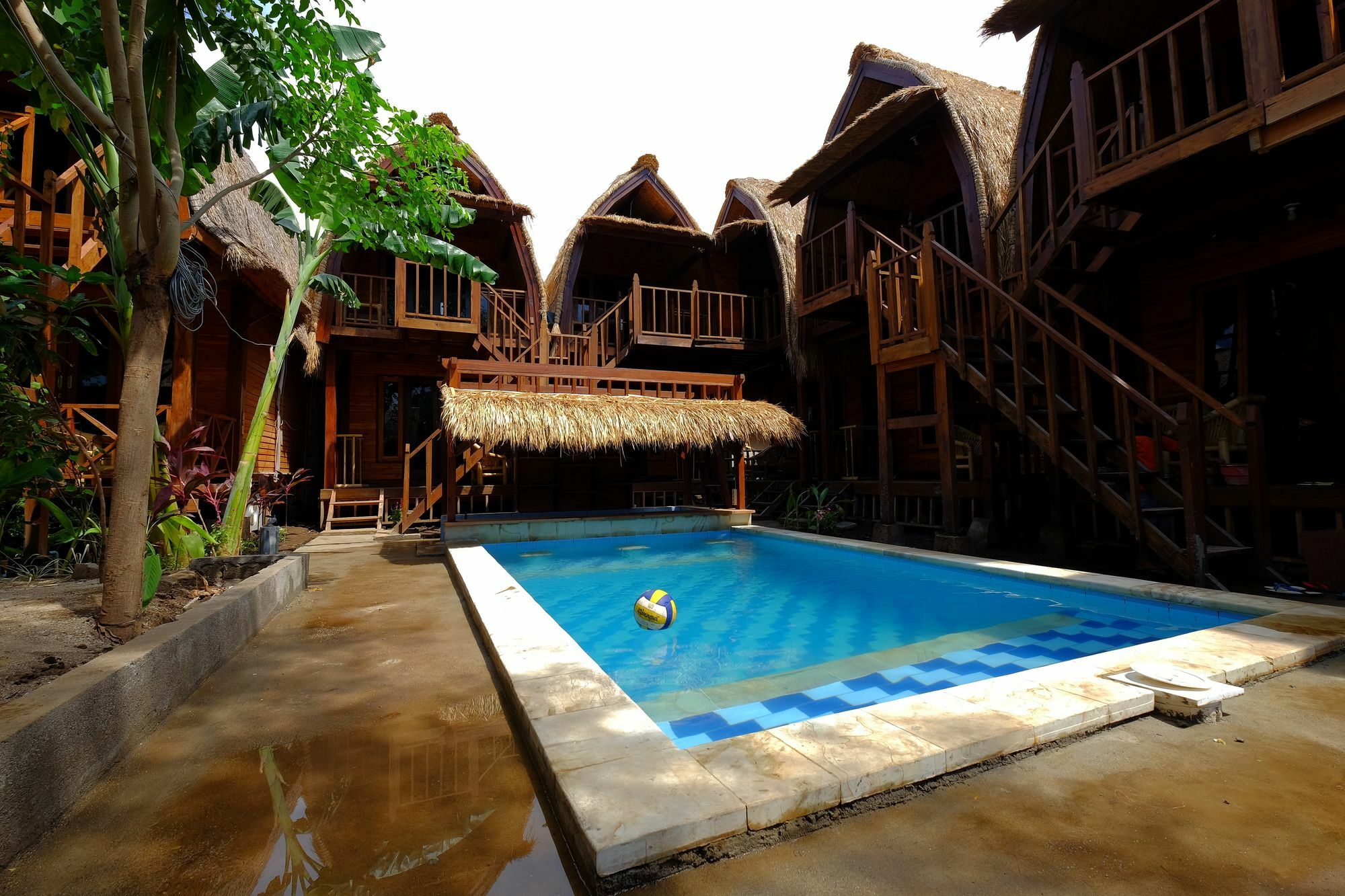 Deep House Bungalows Quần đảo Gili Ngoại thất bức ảnh